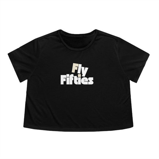 Fly Fifties Flowy Cropped Tee